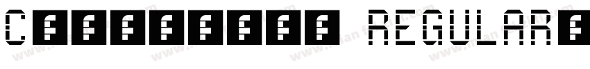 Cocosharp REGULAR字体转换